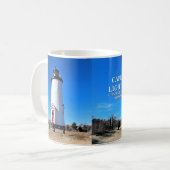 Phare de Cape Poge, Massachusetts Mug (Devant gauche)