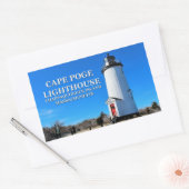 Phare de Cape Poge, Stickers Massachusetts (Enveloppe)