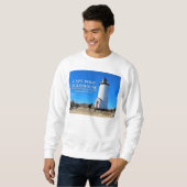 Phare de Cape Poge, Sweatshirt du Massachusetts (Devant entier)