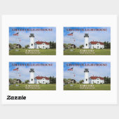 Phare de Chatham, autocollant de Cape Cod le (Feuille)