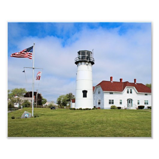 Phare de Chatham Cape Cod MA Photo Imprimer (Devant)
