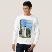 Phare de Concord Point, Maryland Sweatshirt (Devant entier)