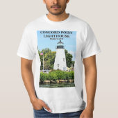 Phare de Concord Point, T-shirt Maryland (Devant)