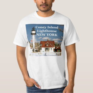 Phare de Coney Island, New York T-Shirt