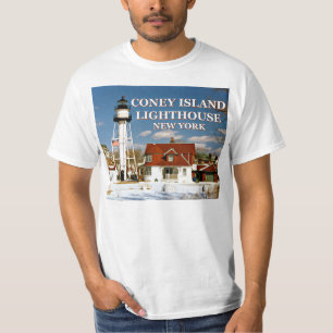 Phare de Coney Island, New York T-Shirt