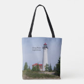 Phare de Crisp Point tout autour du sac fourre-tou (Dos)