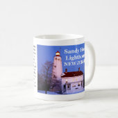 Phare de crochet de Sandy, tasse de New Jersey (Devant droit)