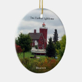 Phare de deux ports et ornement de bateau (Droite)