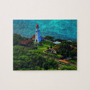 Phare de Diamond Head #1 Jigsaw Puzzle