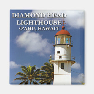 Phare de Diamond Head, O'ahu, Hawai'i Magnet