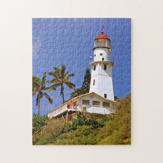 Phare de Diamond Head, O'ahu, Puzzle d'Hawai'i (Vertical)