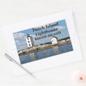 Phare de Dutch Island, Stickers Rhode Island (Enveloppe)