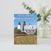 Phare de Dyce Head, carte postale Maine (Debout devant)