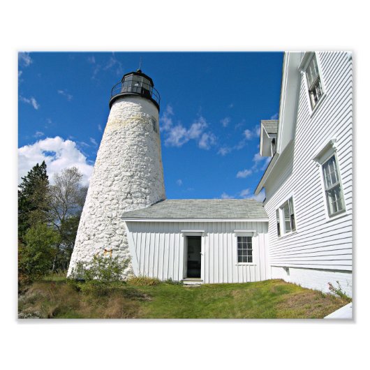Phare de Dyce Head, Castine Maine Imprimer Photo (Devant)