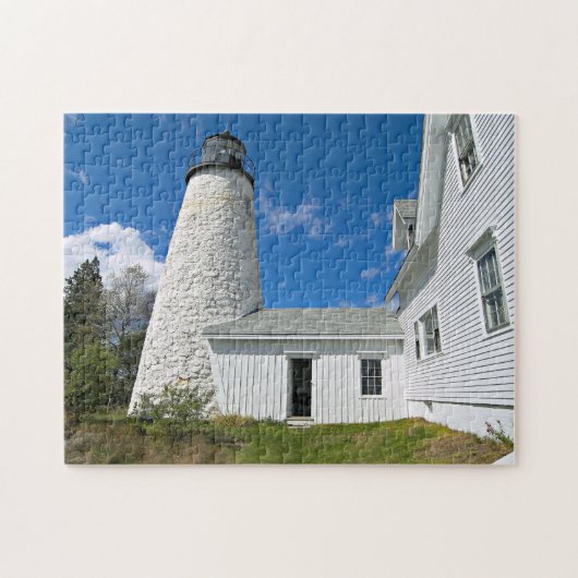 Phare de Dyce Head, Maine Jigsaw Puzzle (Horizontal)