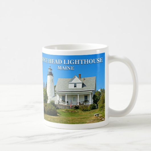 Phare de Dyce Head, Maine Mug (Droite)