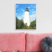 Phare de Dyce Head, Maine Toile Enveloppée Imprime (Insitu(Salon))