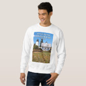Phare de Dyce Head, Sweatshirt du Maine (Devant entier)
