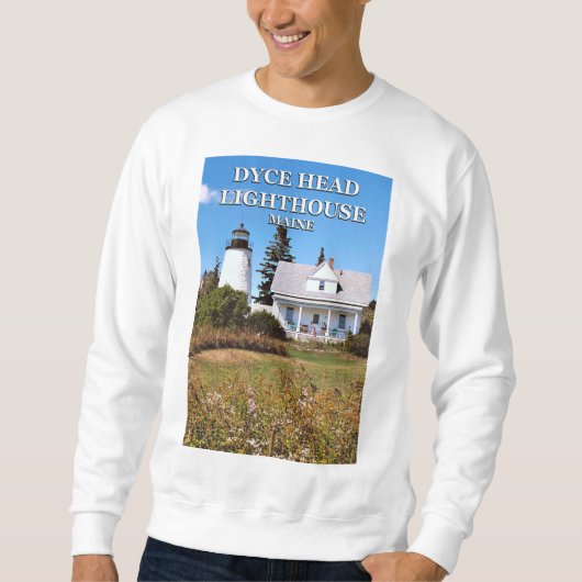 Phare de Dyce Head, Sweatshirt du Maine (Devant)