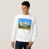 Phare de Dyce Head, Sweatshirt du Maine (Devant entier)