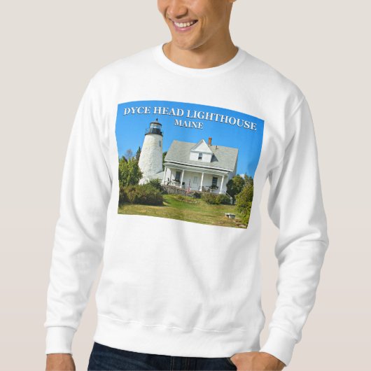 Phare de Dyce Head, Sweatshirt du Maine (Devant)