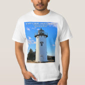 Phare de East Chop, T-Shirt Massachusetts (Devant)