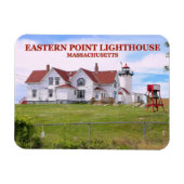 Phare de Eastern Point, Magnet du Massachusetts (Horizontal)