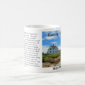 Phare de Eastern Point, Massachusetts Mug (Centre)