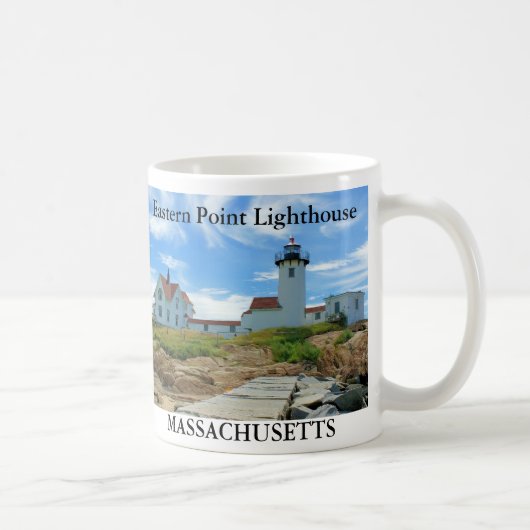 Phare de Eastern Point, Massachusetts Mug (Droite)