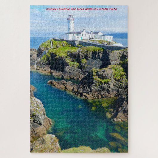 Phare de Fanad Donegal Irlande. Puzzle (Vertical)