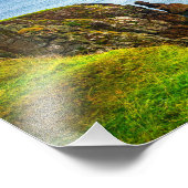 Phare de Fanad Head – Impression photo de falaises (Coin)