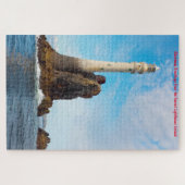 Phare de Fasnet "La Larme d'Irlande" Puzzle (Horizontal)
