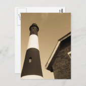Phare de Fire Island - Carte postale (Devant / Derrière)