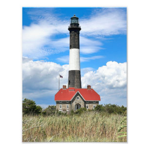 Phare de Fire Island, New York Impression photo