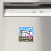 Phare de Fort Point, Maine Magnet (In Situ (Lave-vaisselle))