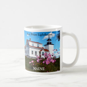 Phare de Fort Point, Maine Mug