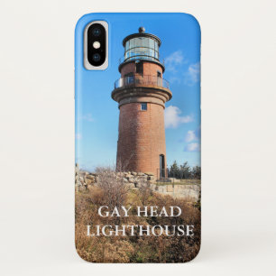 Phare de Gay Head, MA iPhone X Coque