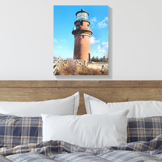 Phare de Gay Head, Massachusetts Toile Enveloppée (Insitu(Chambre))