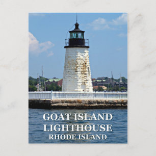 Phare de Goat Island, Rhode Island Carte postale