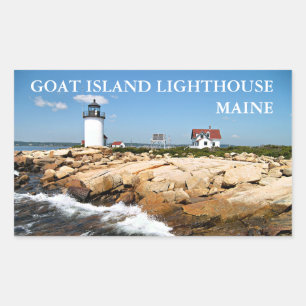 Phare de Goat Island, Stickers Maine