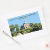 Phare de Great Captain Island, Stickers CT (Enveloppe)