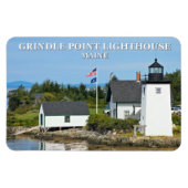 Phare de Grindle Point, Magnet Flexi du Maine (Horizontal)