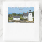 Phare de Grindle Point, Stickers Maine (Sac)