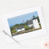 Phare de Grindle Point, Stickers Maine (Enveloppe)
