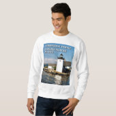 Phare de Grindle Point, Sweatshirt du Maine (Devant entier)