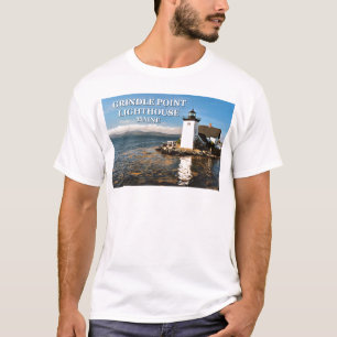 Phare de Grindle Point, T-shirt Maine