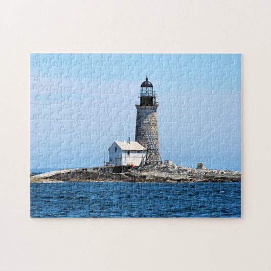 Phare de Halfway Rock, Maine Jigsaw Puzzle (Horizontal)