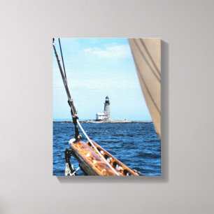 Phare de Halfway Rock, toile enrobée de ME Imprime