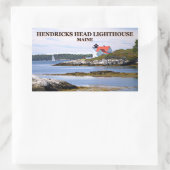 Phare de Hendricks Head, Autocollants Maine (Sac)