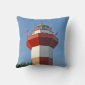 Phare de Hilton Head Island, 2 vues sur le coussin (Verso)